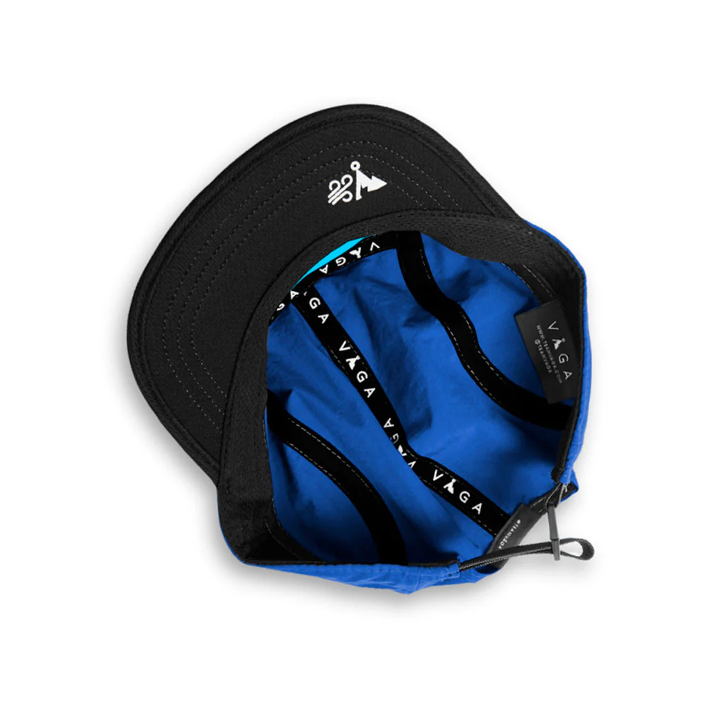 GORRA VÅGA WATER RESISTANT FELL - Royal Blue / Black - Image 4