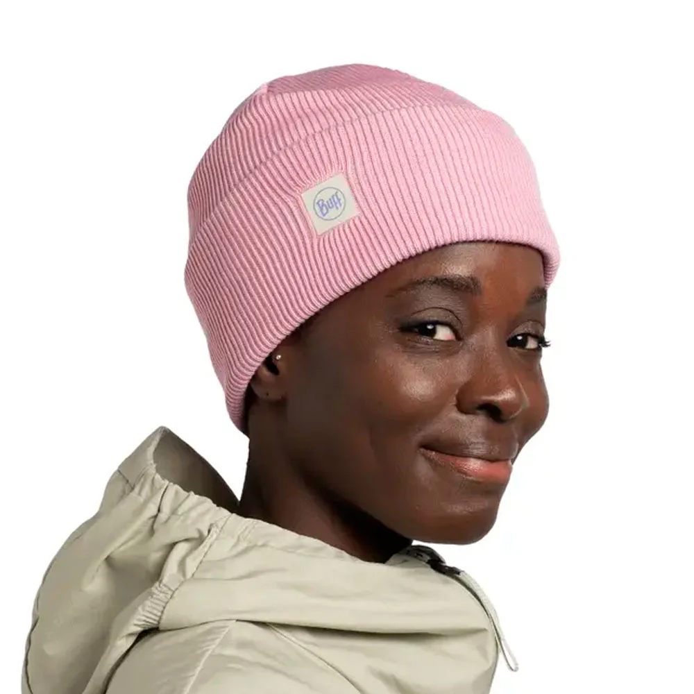 GORRO BUFF CROSSKNIT - Solid Camelia - Image 4