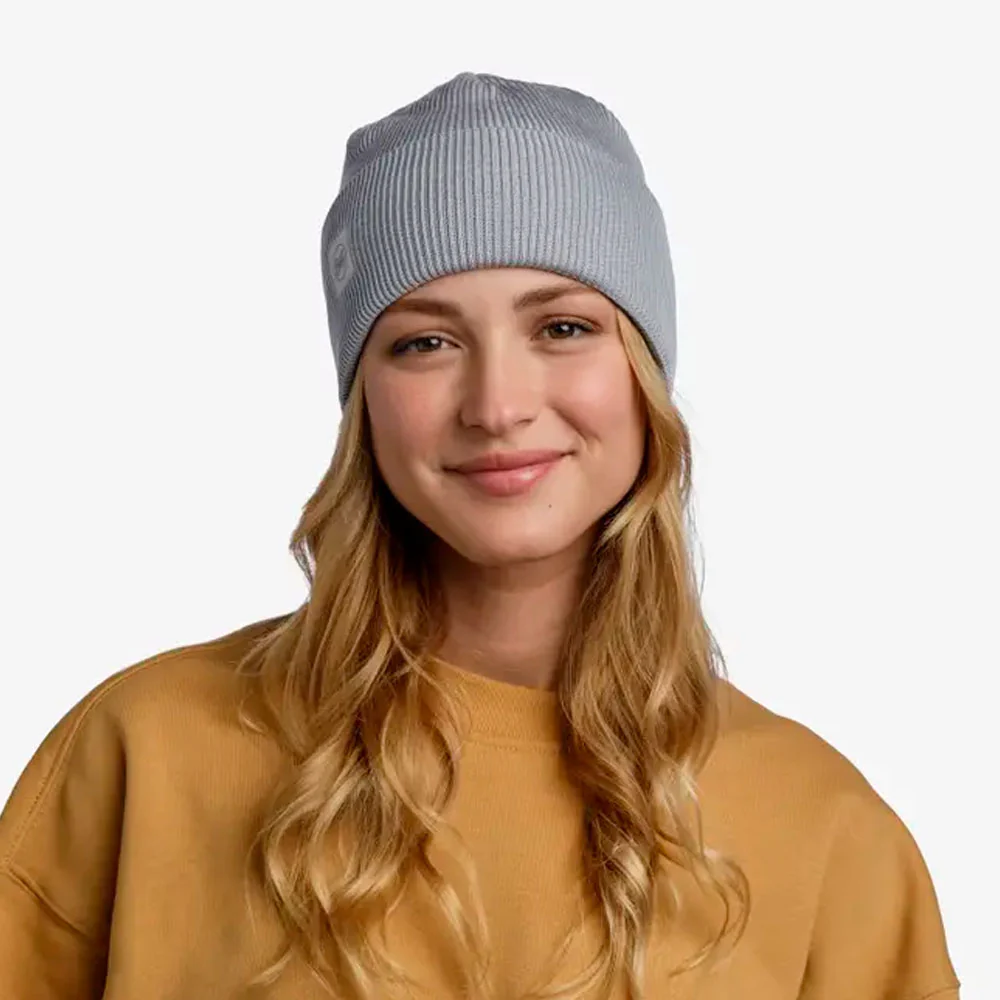GORRO BUFF CROSSKNIT - Solid Light Grey - Image 4