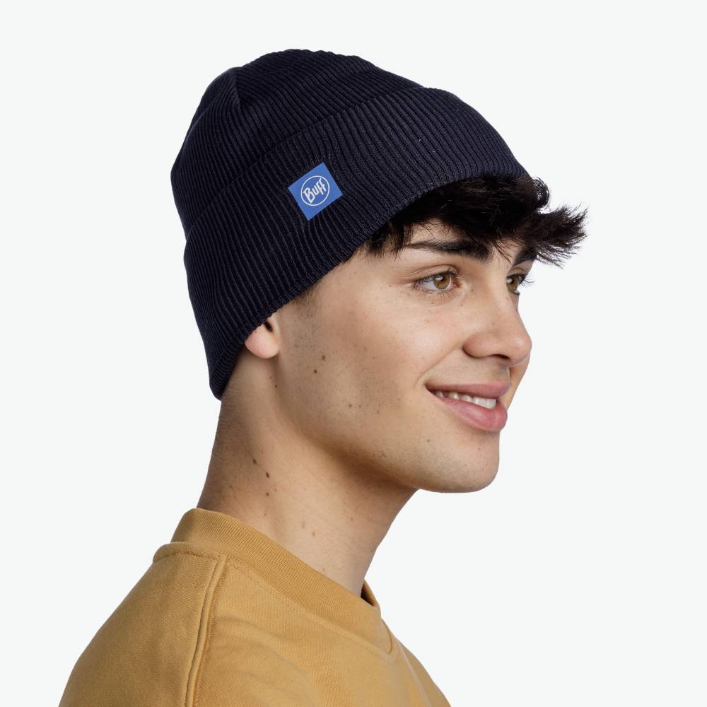 GORRO BUFF CROSSKNIT - Solid Night Blue - Image 2