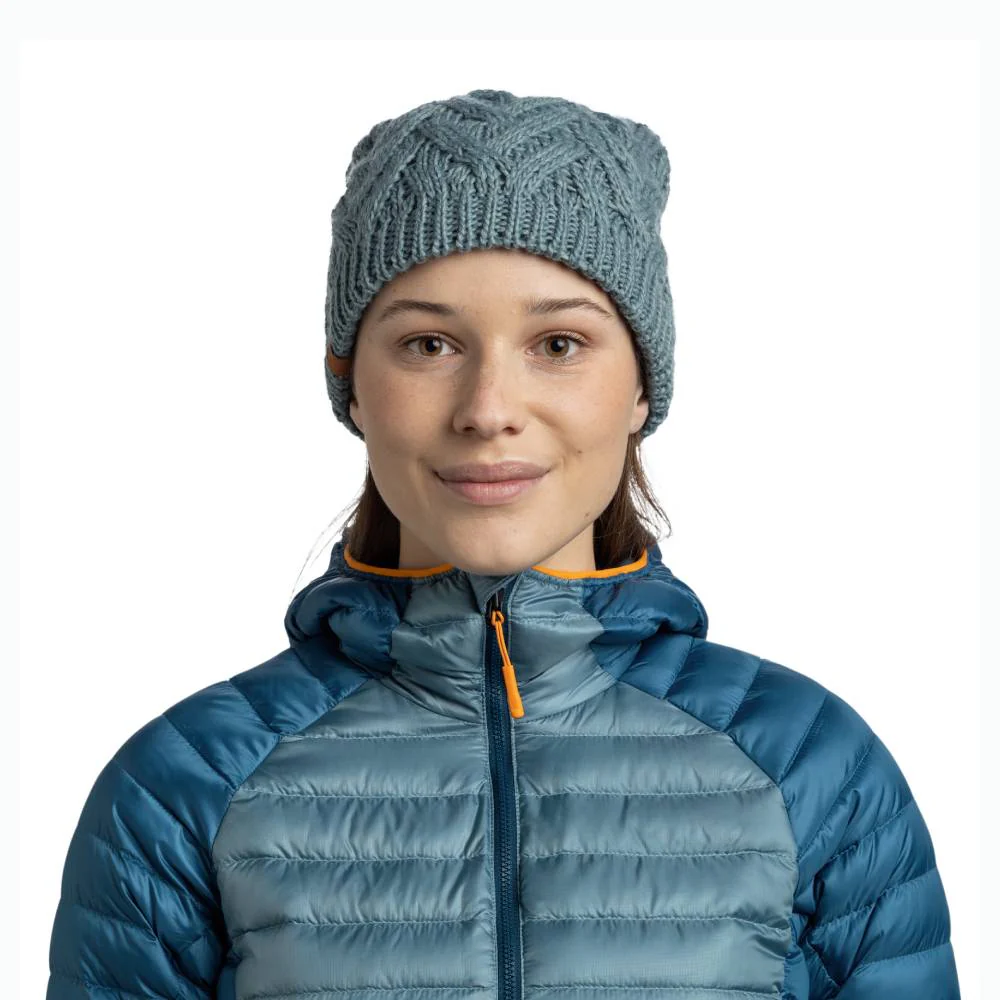 GORRO BUFF KNITTED & FLEECE CARYN - Blue Grass - Image 2