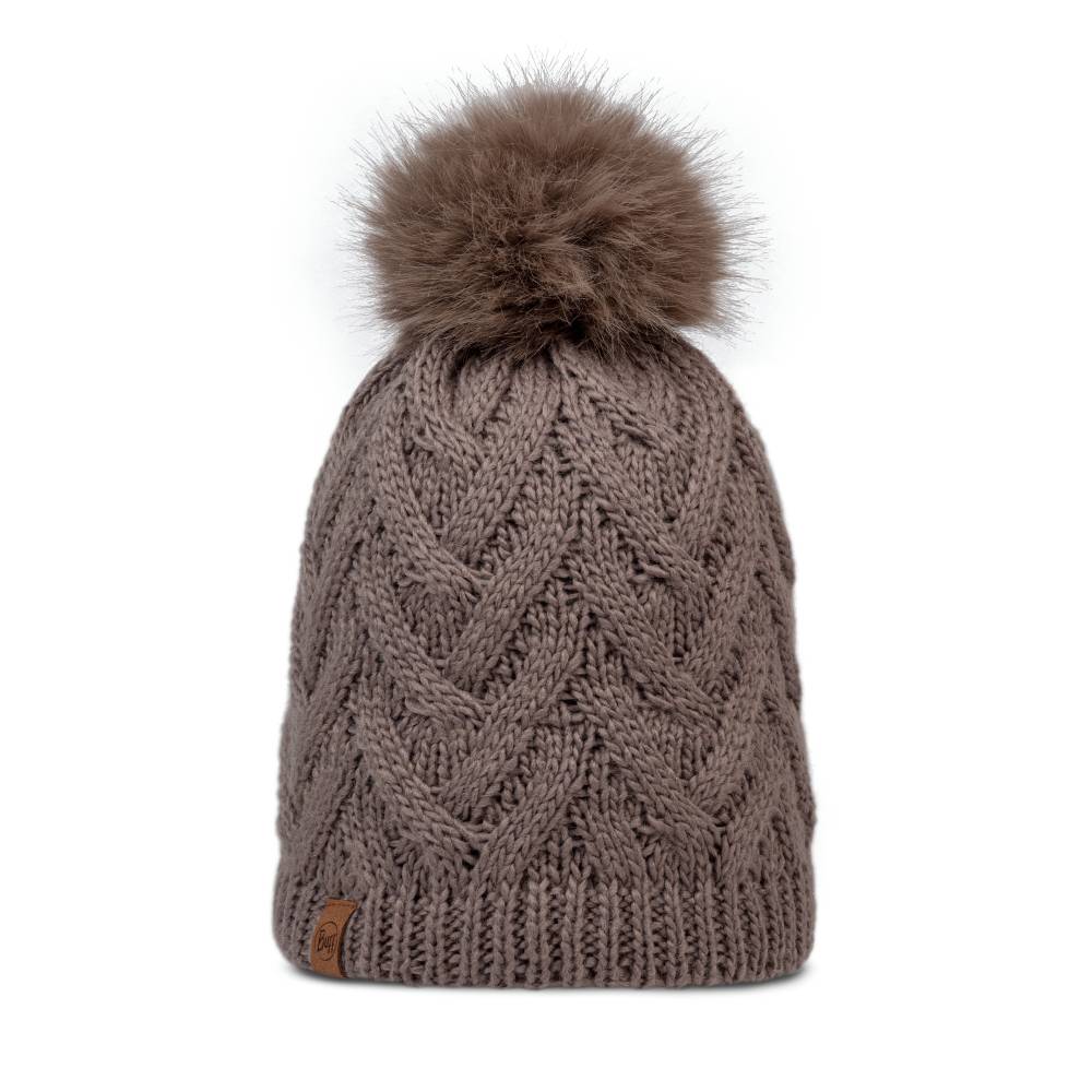 GORRO BUFF KNITTED & FLEECE CARYN - Cobblestone