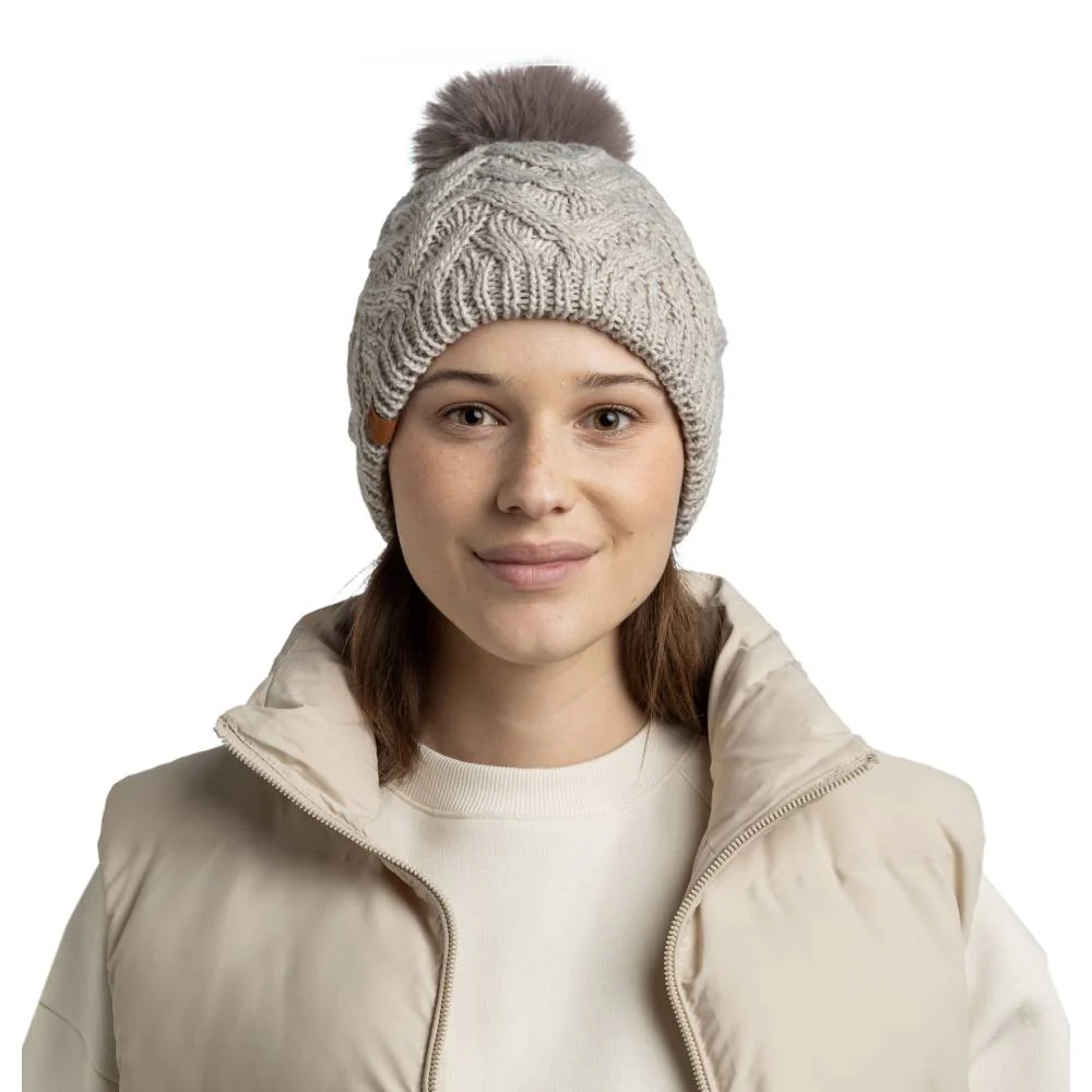 GORRO BUFF KNITTED & FLEECE CARYN - Cru - Image 2