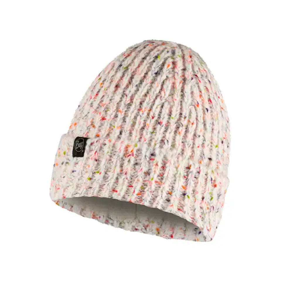 GORRO BUFF KNITTED & FLEECE KIM - White
