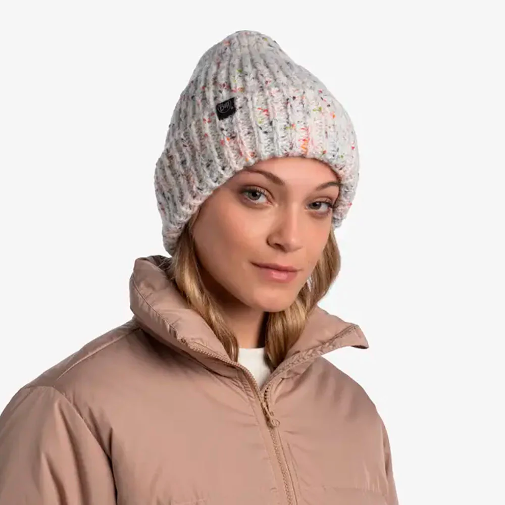 GORRO BUFF KNITTED & FLEECE KIM - White - Image 2