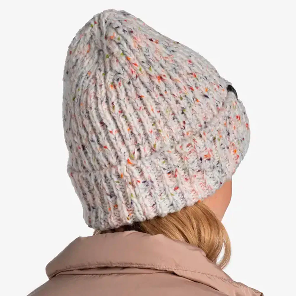GORRO BUFF KNITTED & FLEECE KIM - White - Image 3
