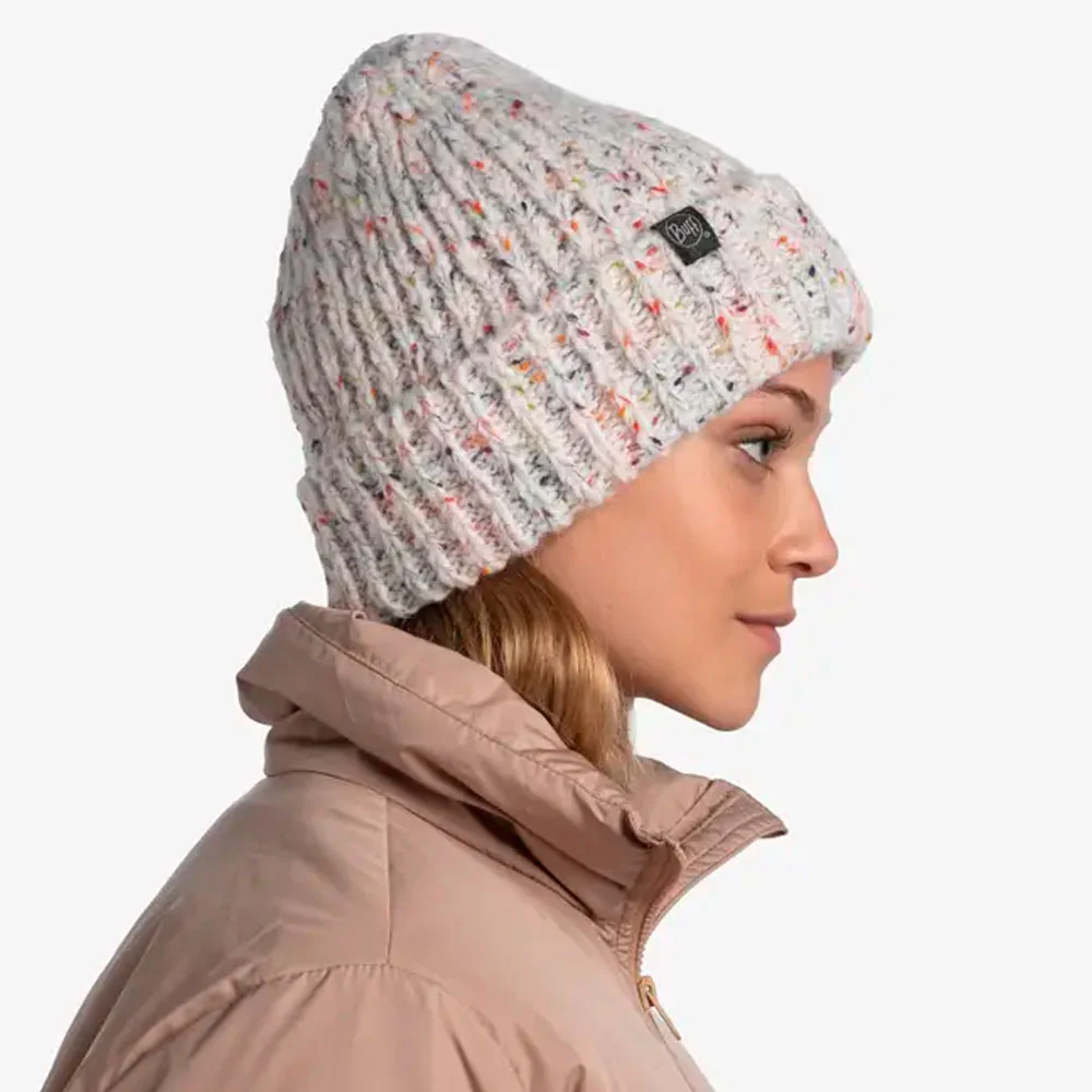 GORRO BUFF KNITTED & FLEECE KIM - White - Image 4