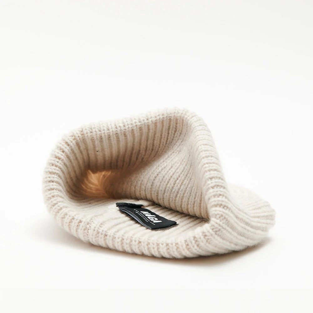 GORRO VÅGA CHUNKY - White Melange - Image 4
