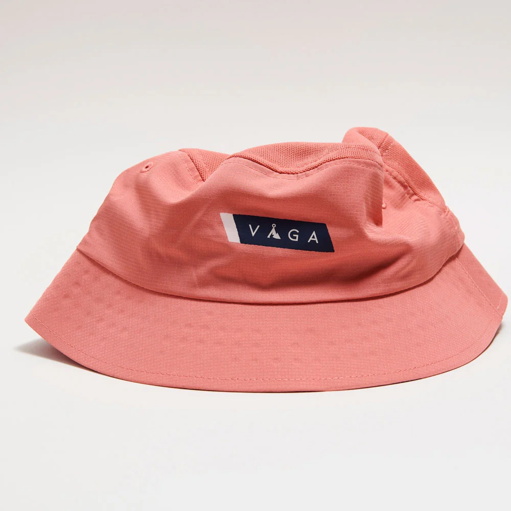 GORRO VÅGA FEATHER RACING - Peach / Navy Blue