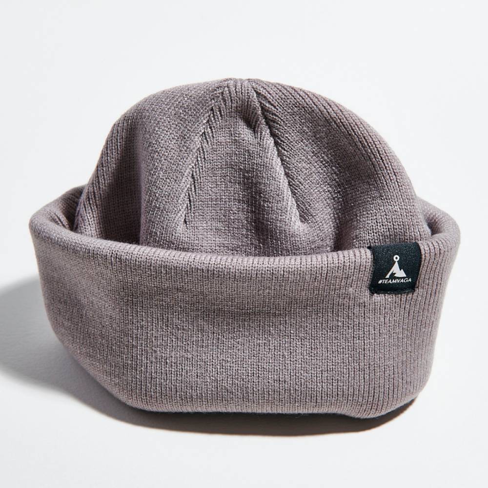 GORRO VÅGA FINE RIB - Dark Taupe - Image 2