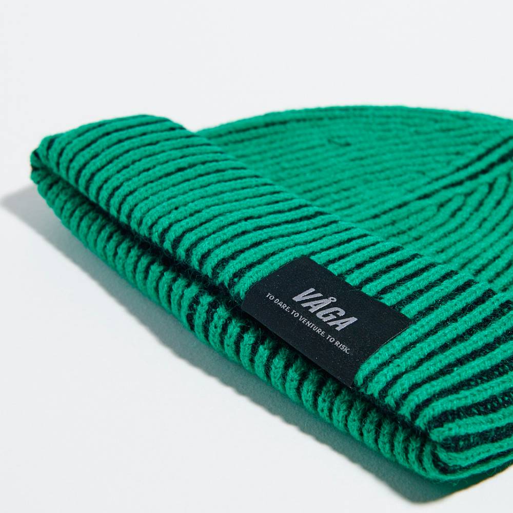 GORRO VÅGA MID WEIGHT - Bright Green / Black - Image 3