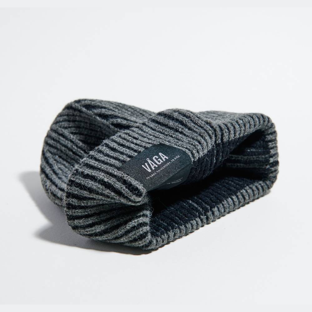 GORRO VÅGA MID WEIGHT - Charcoal / Black - Image 3