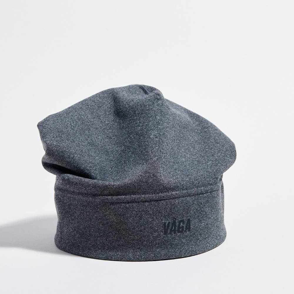 GORRO VÅGA PERFORMANCE SKULL - Dark Grey Melange - Image 2