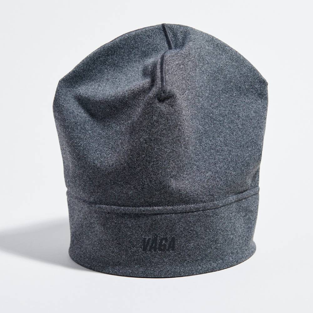 GORRO VÅGA PERFORMANCE SKULL - Dark Grey Melange - Image 3