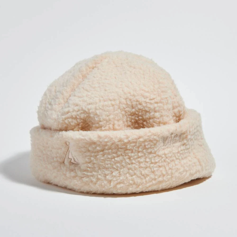 GORRO VÅGA TEDDY FLEECE - Ecru
