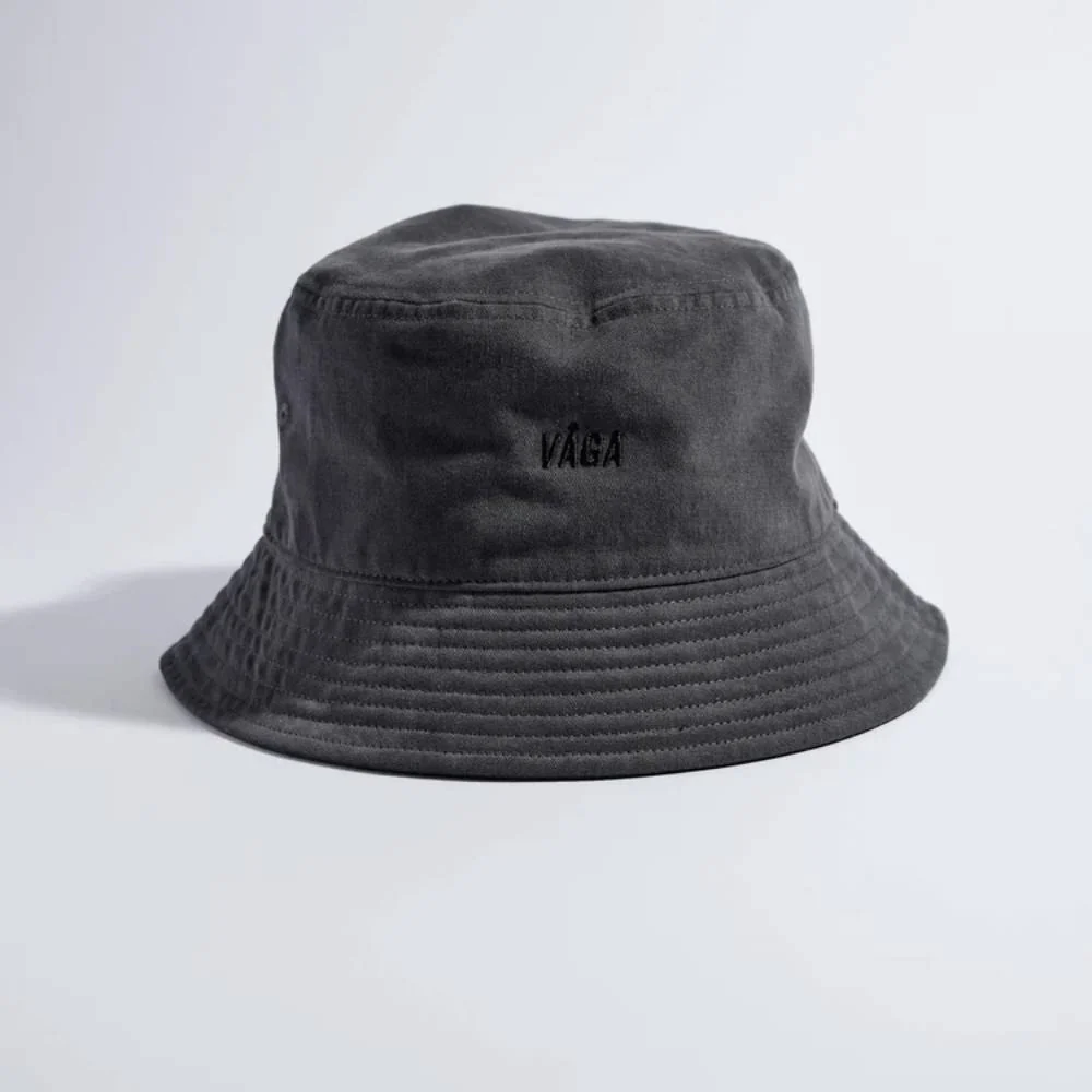 GORRO VÅGA WASHED COTTON BUCKET - Charcoal