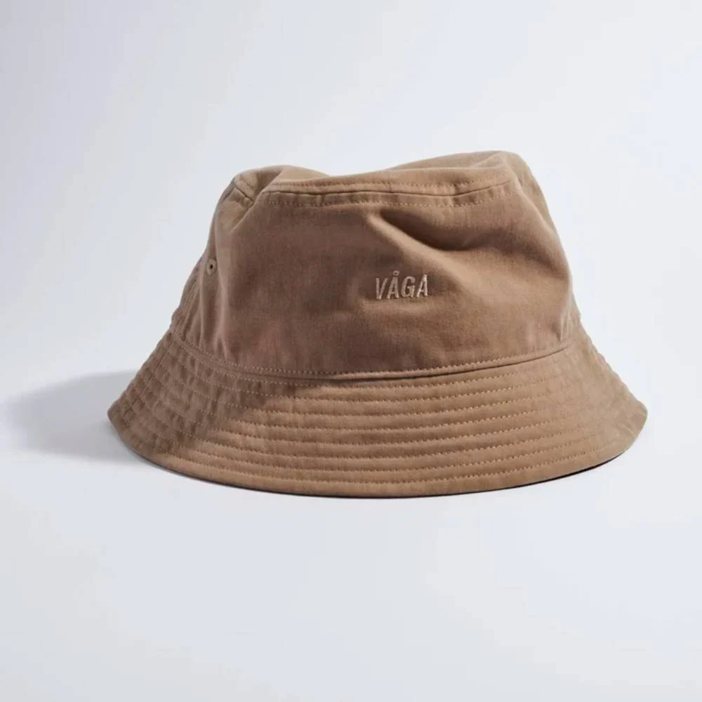 GORRO VÅGA WASHED COTTON BUCKET - Taupe
