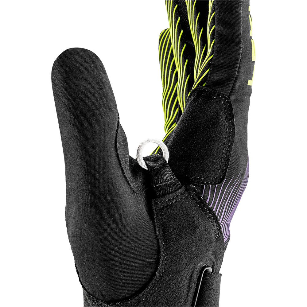GUANTES LEKI ULTRATRAIL STORM TR - Negro / Amarillo Neón / Violeta - Image 5