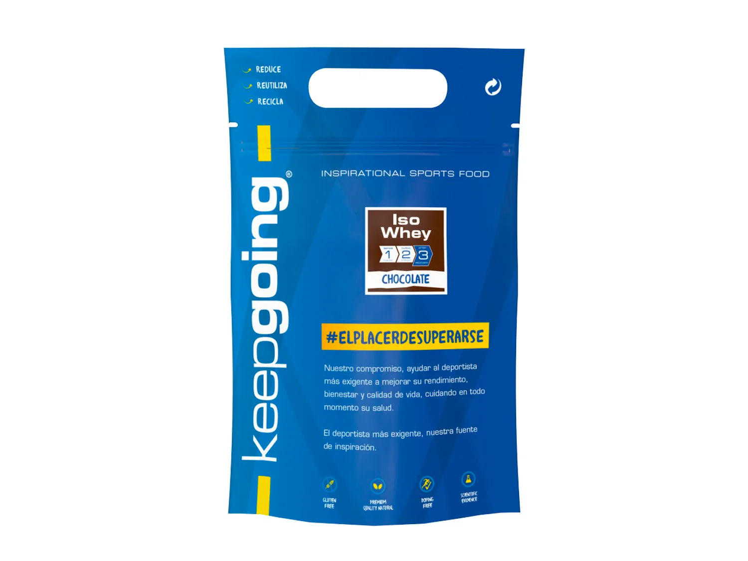 PROTEÍNA KEEPGOING ISO WHEY - Chocolate