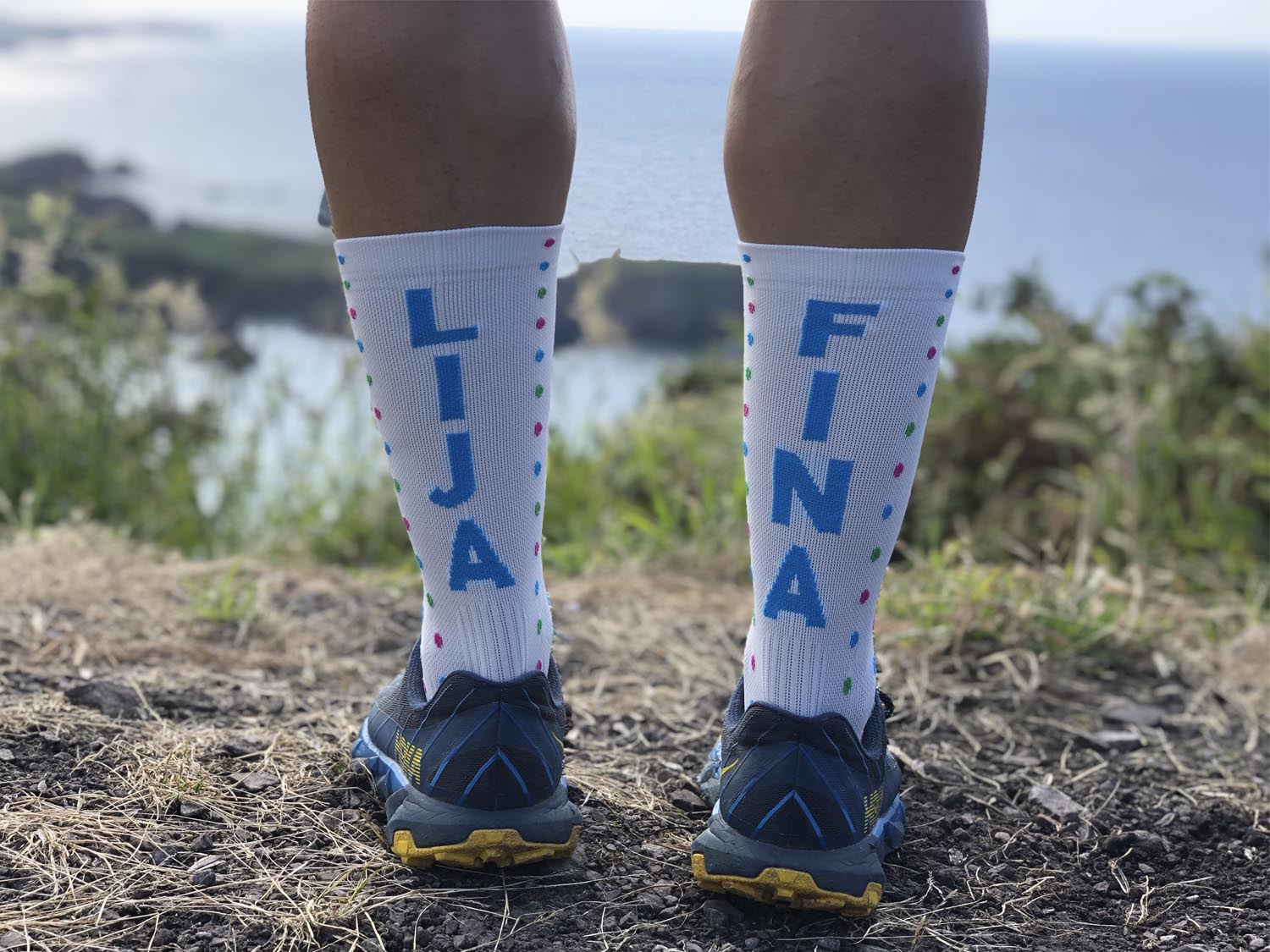 CALCETINES FIND YOUR EVEREST LONG CUT LIJA FINA - Blanco - Image 2
