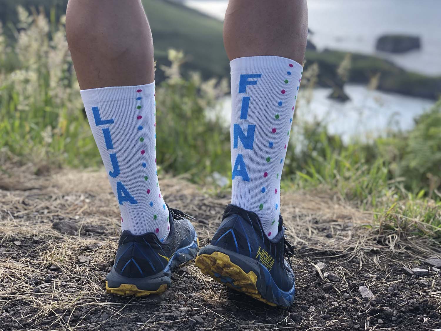 CALCETINES FIND YOUR EVEREST LONG CUT LIJA FINA - Blanco - Image 4