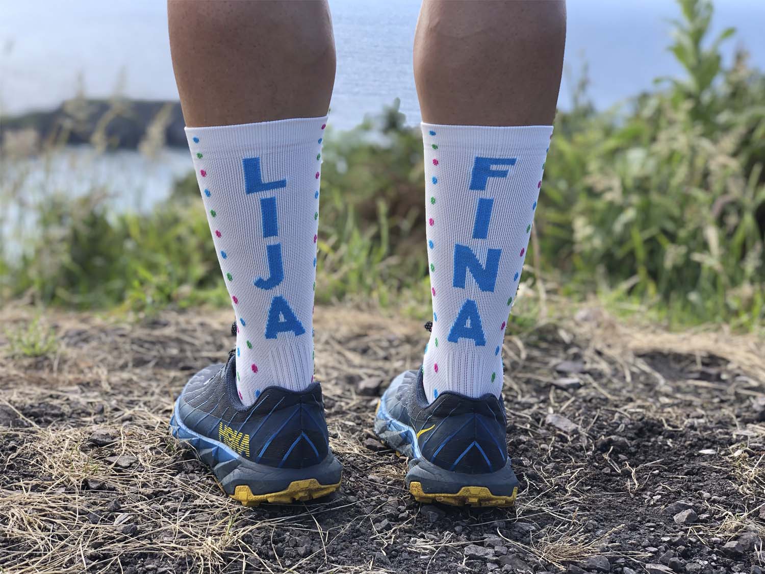 CALCETINES FIND YOUR EVEREST LONG CUT LIJA FINA - Blanco - Image 6