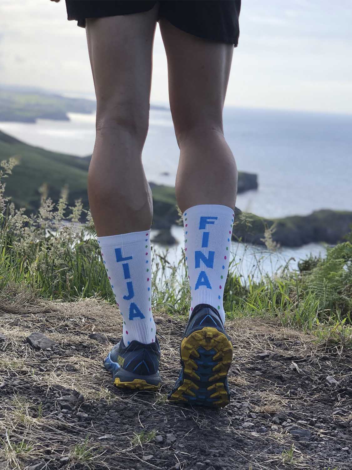 CALCETINES FIND YOUR EVEREST LONG CUT LIJA FINA - Blanco - Image 8
