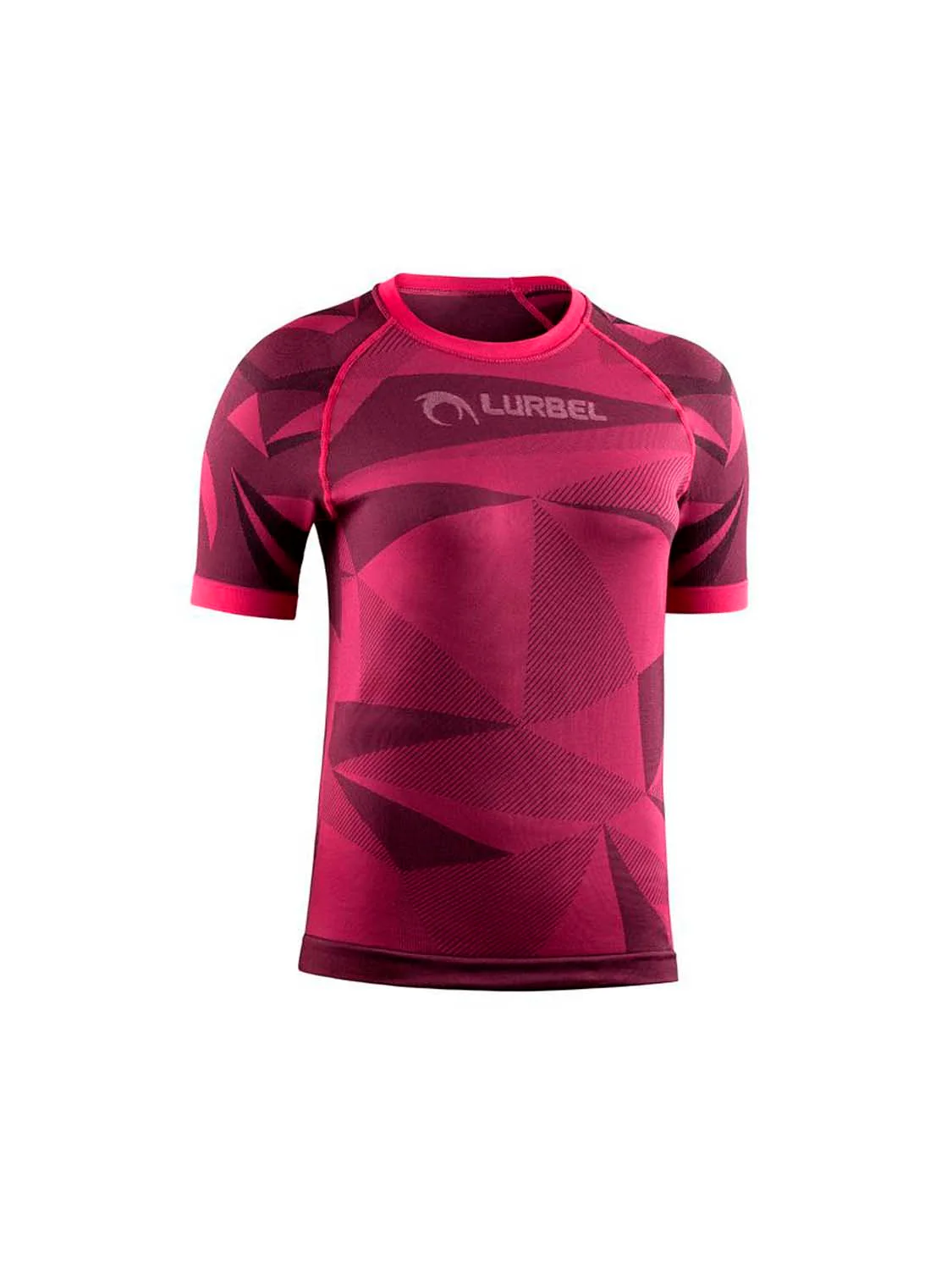 CAMISETA LURBEL SAMBA PIXEL MUJER - Fucsia / Negro