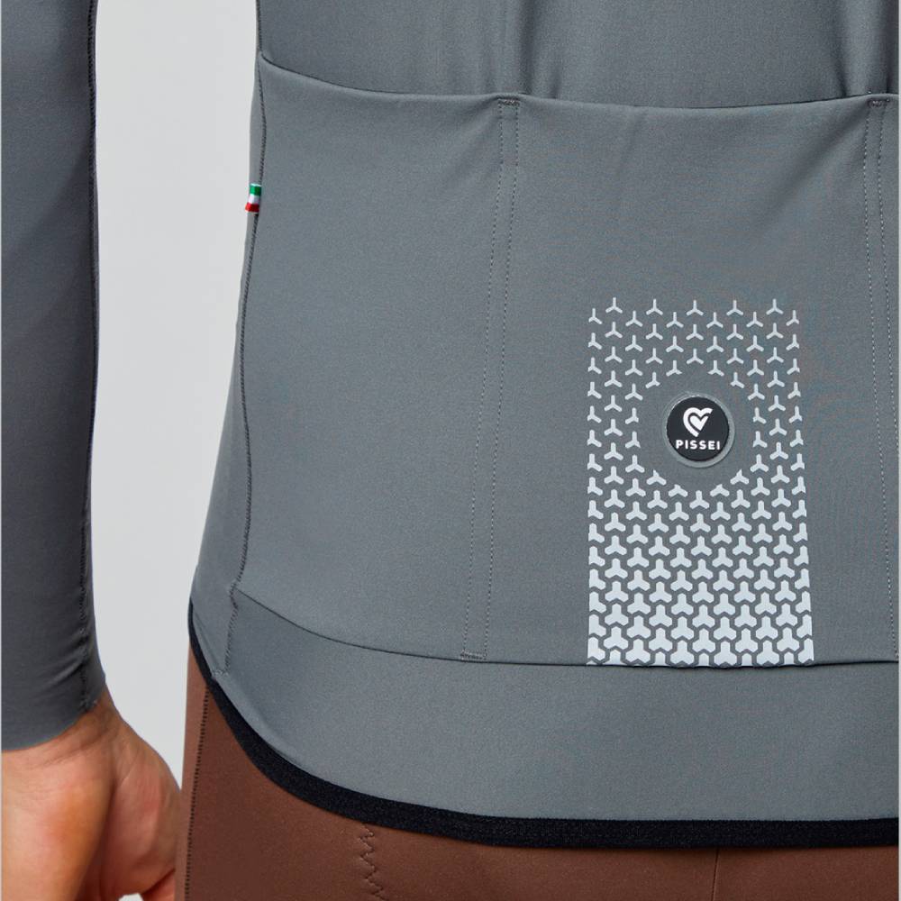 MAILLOT PISSEI PRIMAPELLE MANGA LARGA - Grigio - Image 7