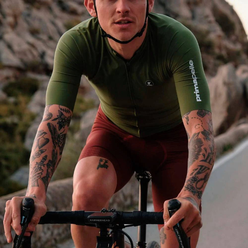 MAILLOT PISSEI PRIMAPELLE - Verde Militare - Image 6