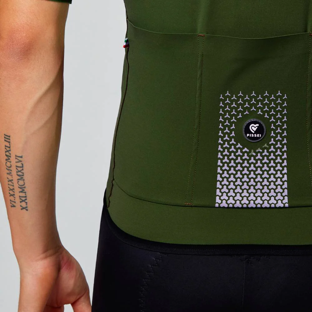 MAILLOT PISSEI PRIMAPELLE - Verde Militare - Image 7