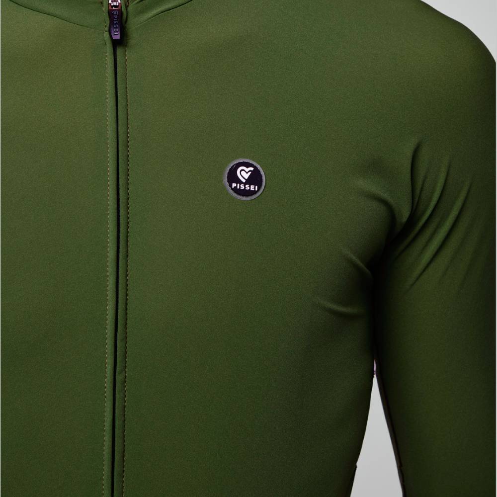 MAILLOT PISSEI PRIMAPELLE - Verde Militare - Image 9
