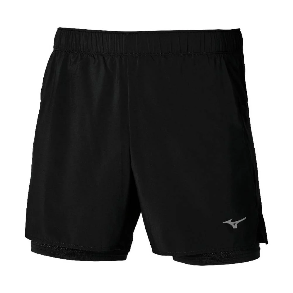 MALLA PANTALÓN MIZUNO CORE 5,5" - Negro