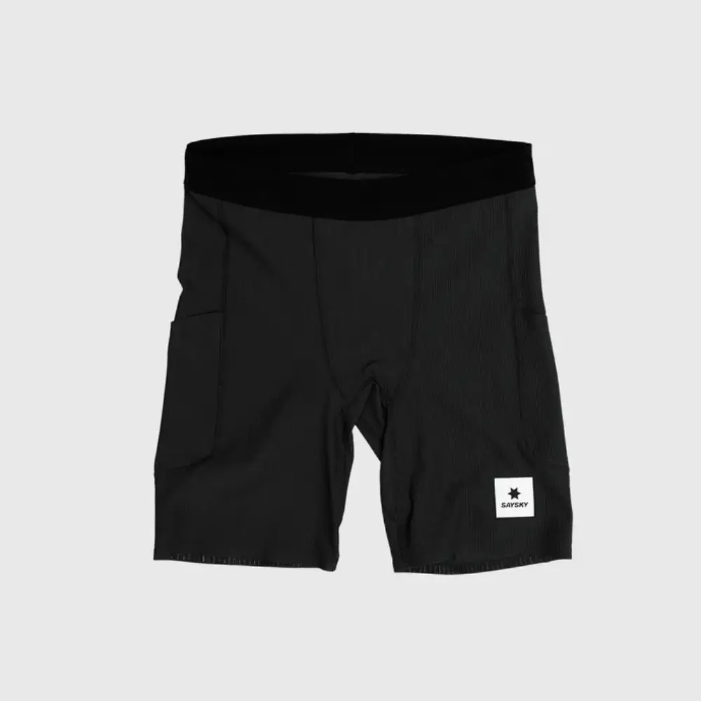 MALLA SAYSKY COMBAT+ RIB SHORT TIGHTS 8'' - Black - Image 6