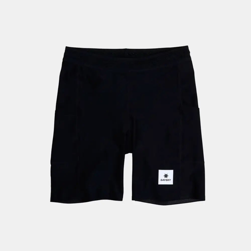 MALLA SAYSKY FLOW + RACE 4" MUJER - Black