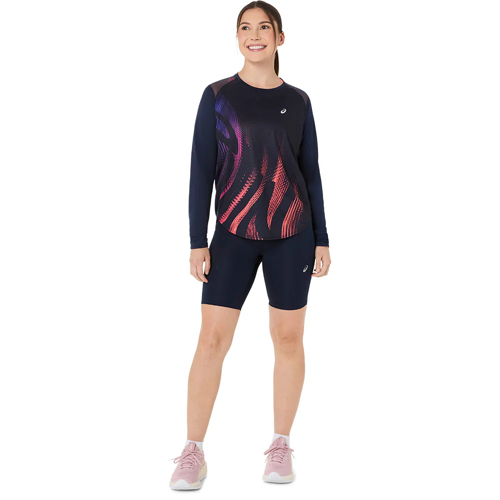 MALLAS ASICS ROAD HIGH WAIST 8" SPRINTER MUJER - Midnight - Image 3