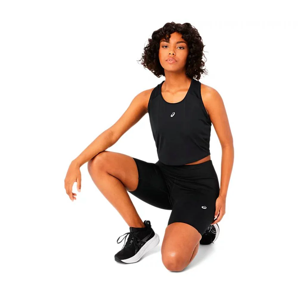 MALLAS ASICS ROAD HIGH WAIST 8" SPRINTER MUJER - Negro - Image 9