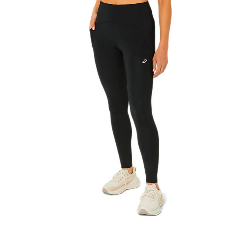 MALLAS ASICS ROAD HIGH WAIST TIGHT MUJER - Negro