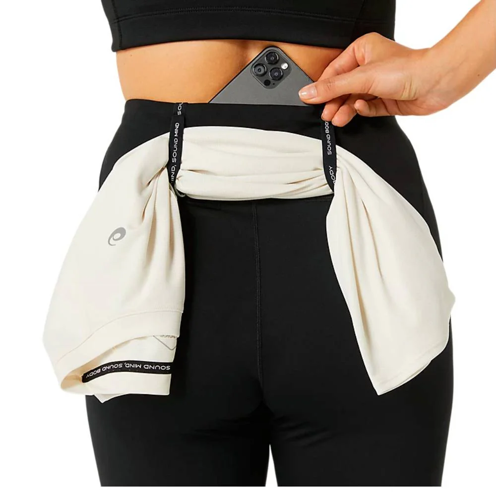 MALLAS ASICS ROAD HIGH WAIST TIGHT MUJER - Negro - Image 5