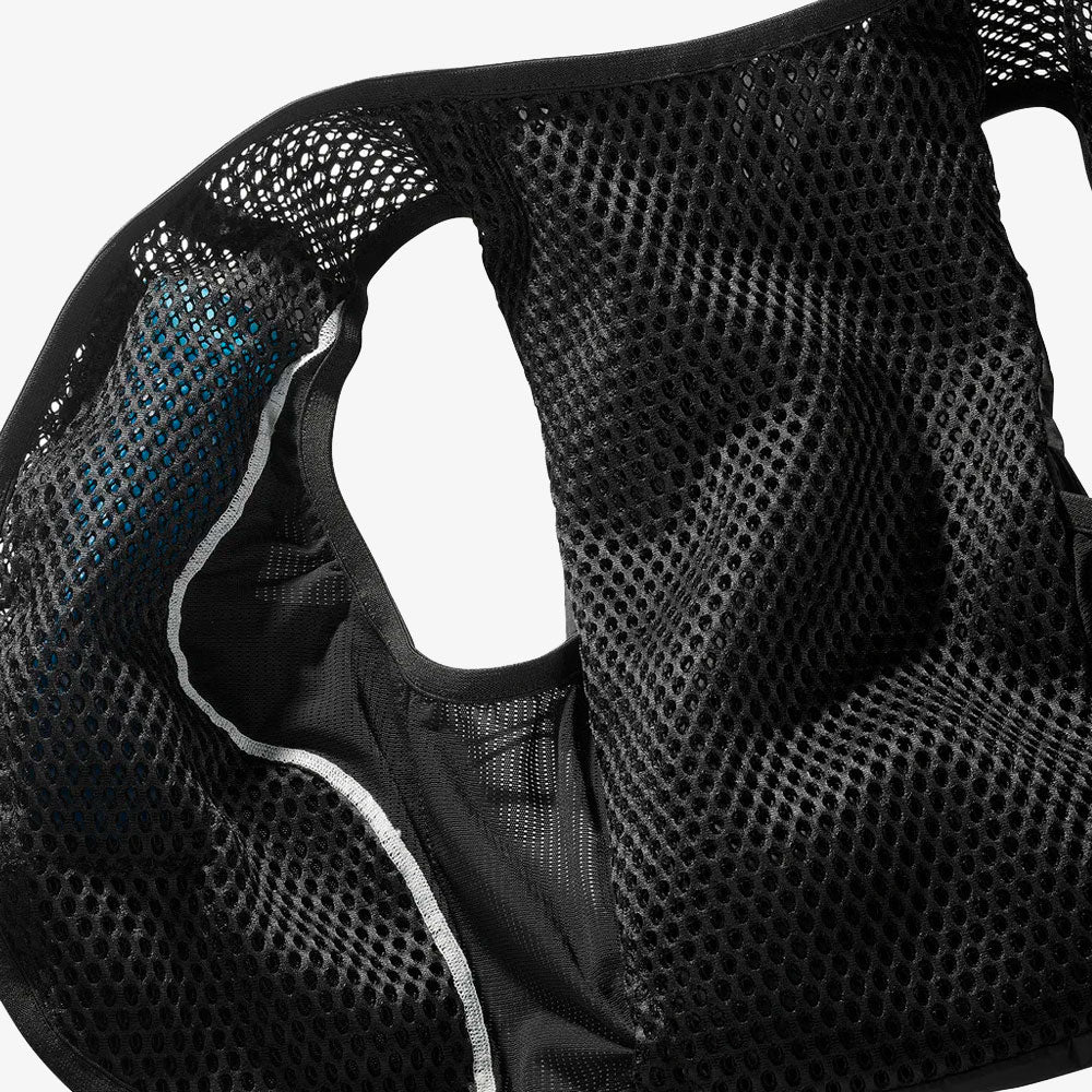 MOCHILA CHALECO SALOMON ACTIVE SKIN 12 MUJER - Black / Metal - Image 10
