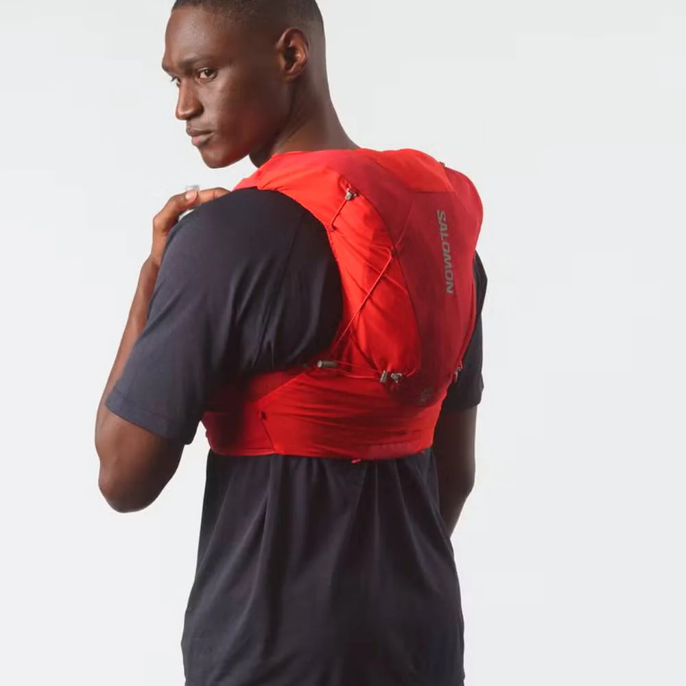 MOCHILA CHALECO SALOMON ADV SKIN 12 - Flame Scarlet / Haute Red - Image 4