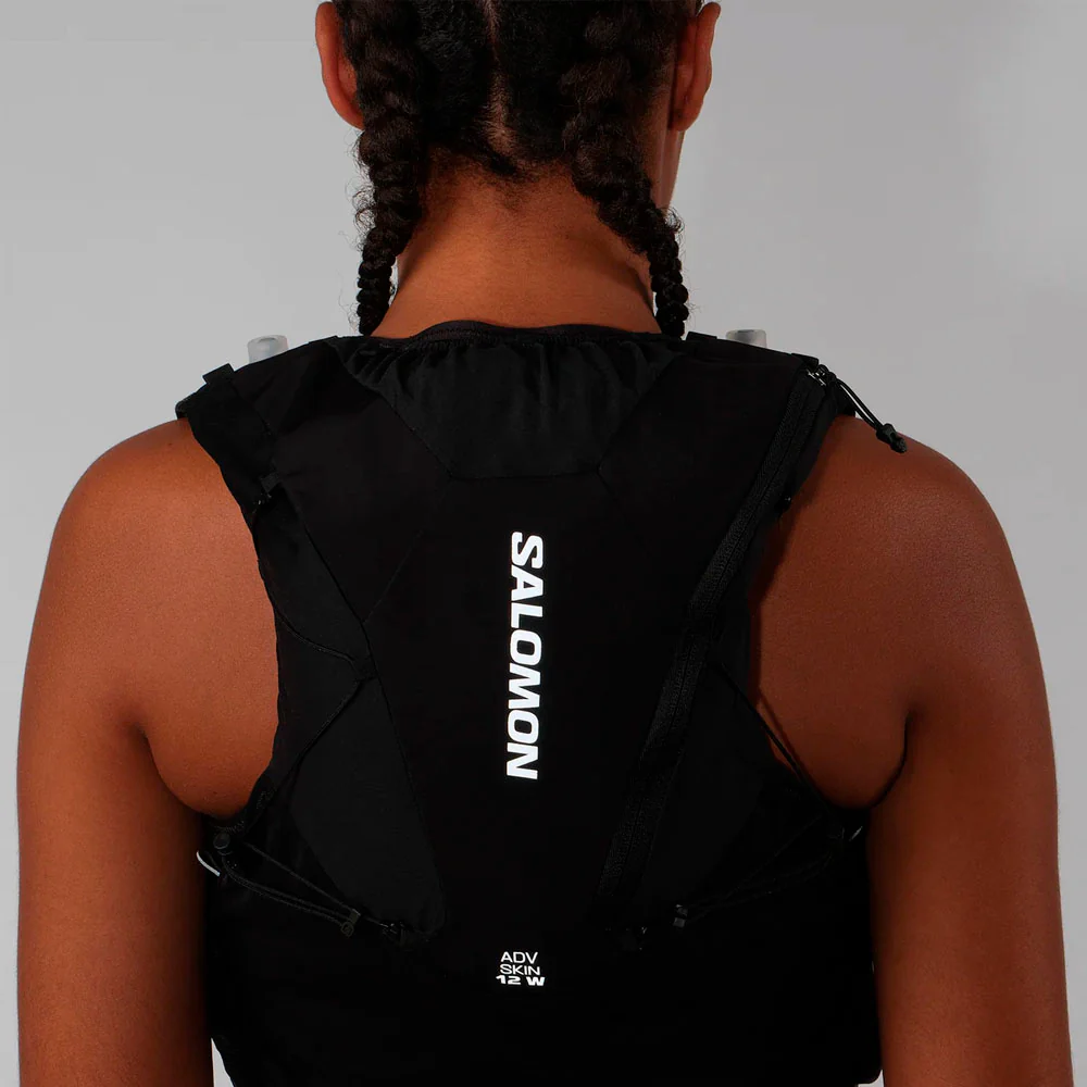 MOCHILA CHALECO SALOMON ADV SKIN 12 MUJER - Black / Asphalt - Image 10