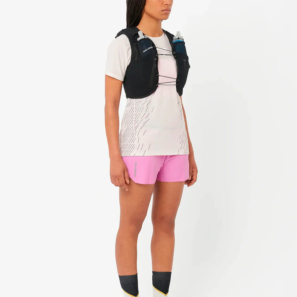 MOCHILA CHALECO SALOMON ADV SKIN 12 MUJER - Black / Asphalt - Image 7