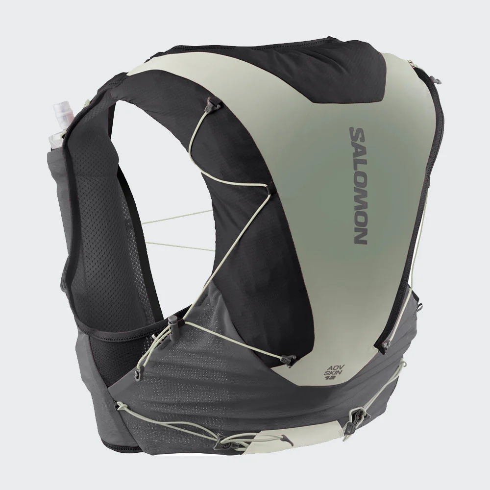 MOCHILA CHALECO SALOMON ADV SKIN 12 - Phantom / Castlerock / Icicle