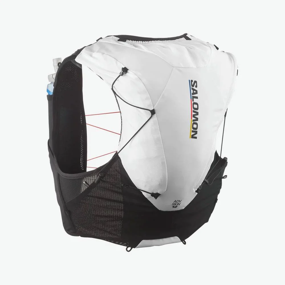 MOCHILA CHALECO SALOMON ADV SKIN 12 - Race Flag / Black / White