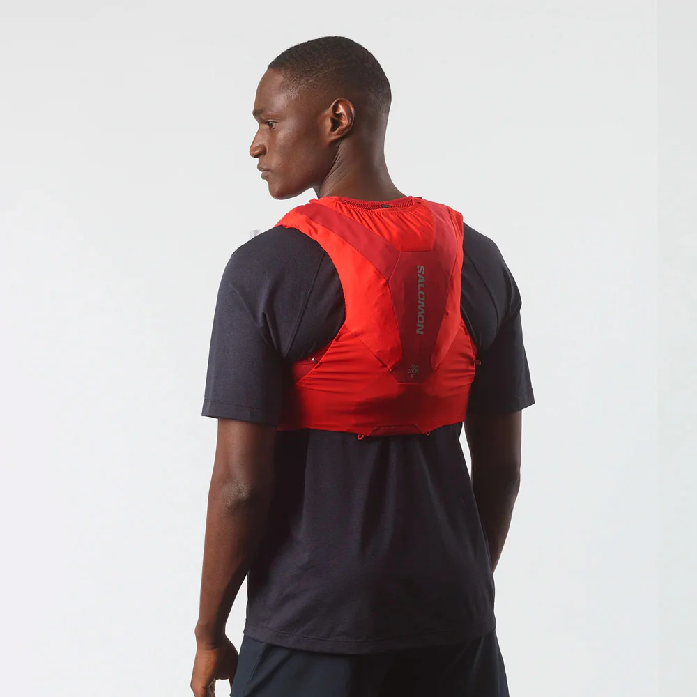 MOCHILA CHALECO SALOMON ADV SKIN 5 - Flame Scarlet / Haute Red - Image 3