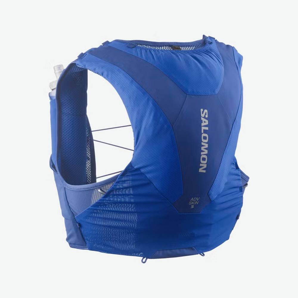 MOCHILA CHALECO SALOMON ADV SKIN 5 - Nautical Blue / Limoges