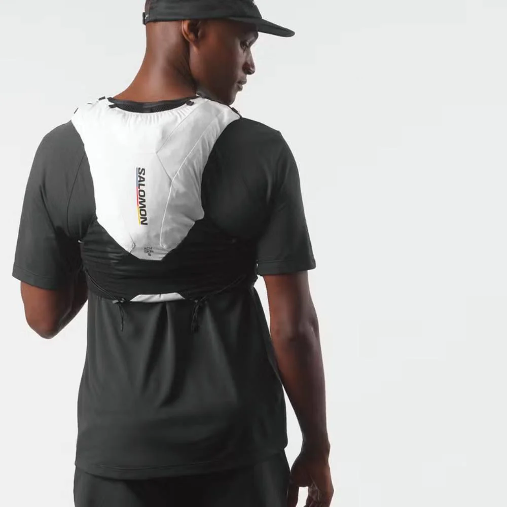 MOCHILA CHALECO SALOMON ADV SKIN 5 - Race Flag / Black / White - Image 4