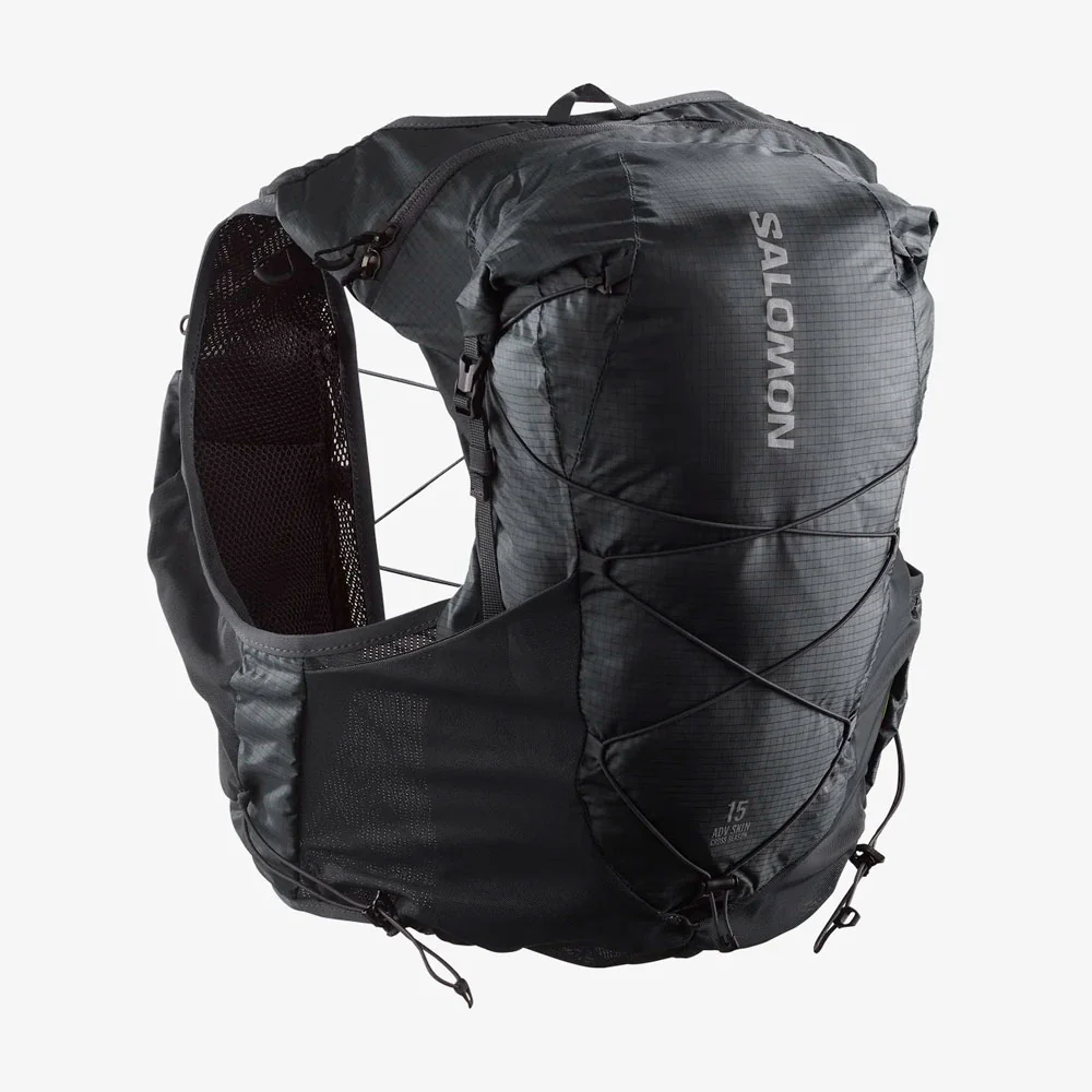 MOCHILA CHALECO SALOMON ADV SKIN CROSS SEASON 15 - Ebony / Alloy
