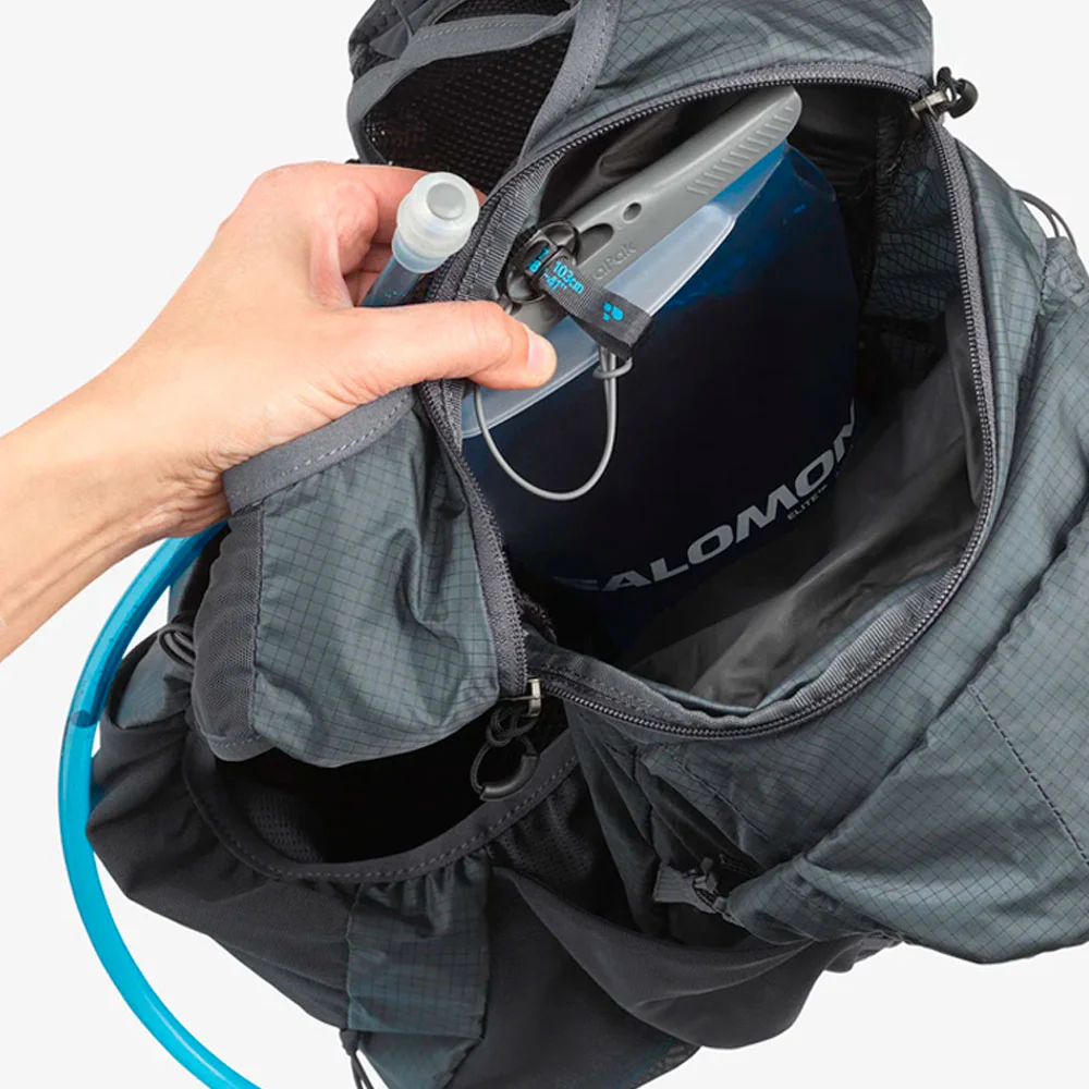 MOCHILA CHALECO SALOMON ADV SKIN CROSS SEASON 15 - Ebony / Alloy - Image 3